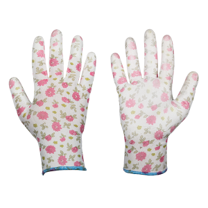 Rękawice ochronne PURE PRETTY, rozmiar 7  poliuretan